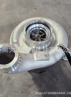 一汽配件锡柴460马力废弃空气压缩机涡轮增压器1118010-M35-0000
