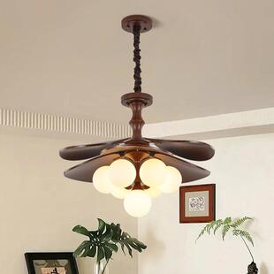 书房灯吸吊两用款 中古魔豆餐厅吊灯法式 复古卧室吸顶灯创意个性