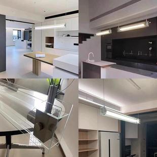 极简餐厅吊MOI一艺灯工作室吧几何岛台灯设计师术台书房玻璃字灯