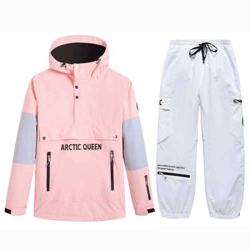 款男女滑雪over单板size新款 滑雪双板滑雪套装衣裤服衫套装帽