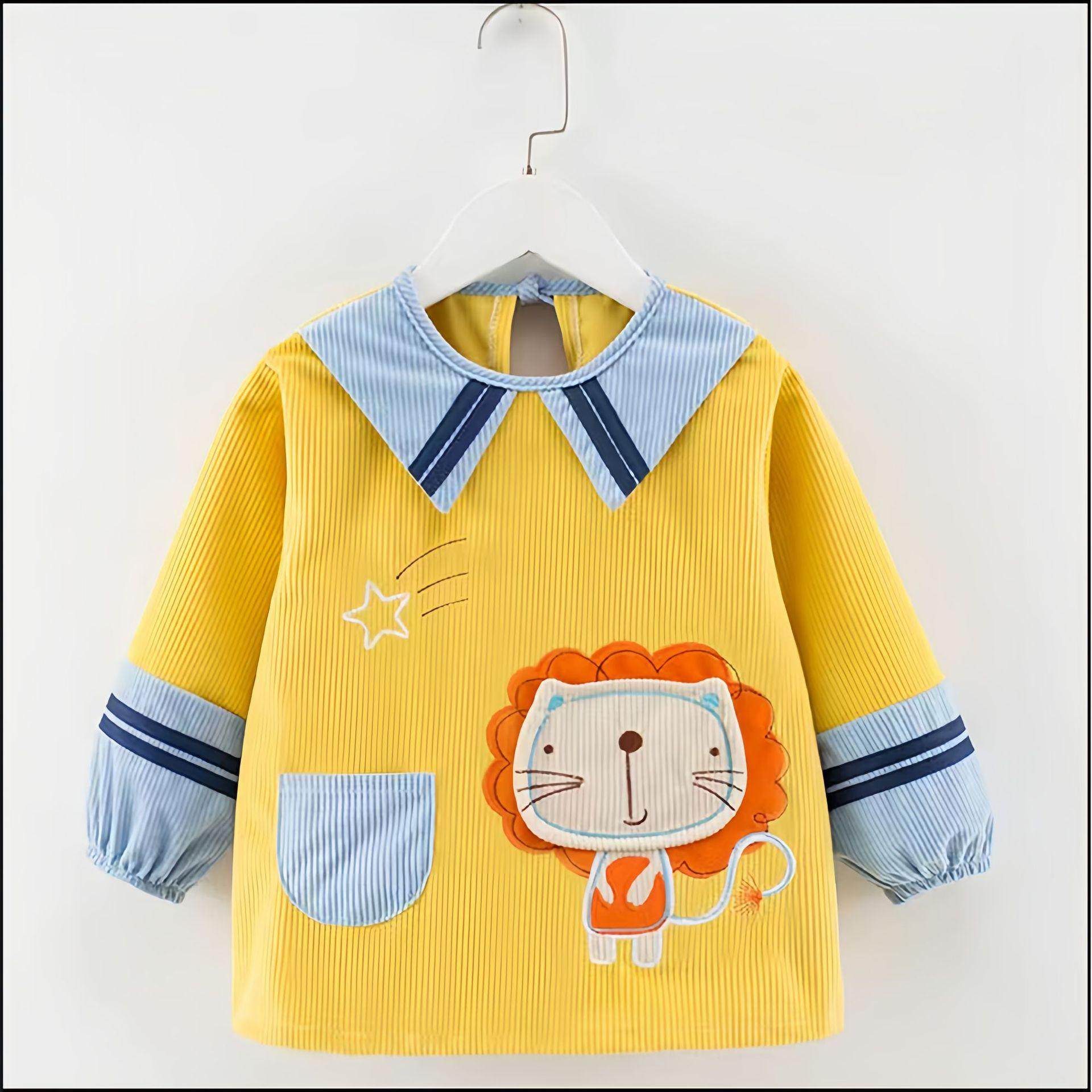 儿童罩衣女宝宝防脏反穿衣外套护衣秋冬季公主围裙婴幼儿围兜罩褂,童装/婴儿装/亲子装,反穿衣/罩衣,淘宝优惠券,粉丝福利购,淘宝优惠卷