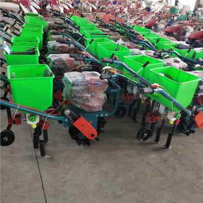山东 家汽油播种机多功能耕耘施肥种机 播手推式玉米211厂大豆播