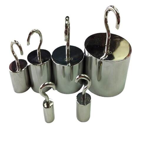 不锈钢标准砝码 10kg单钩砝码 10kg双面带勾子砝码法码