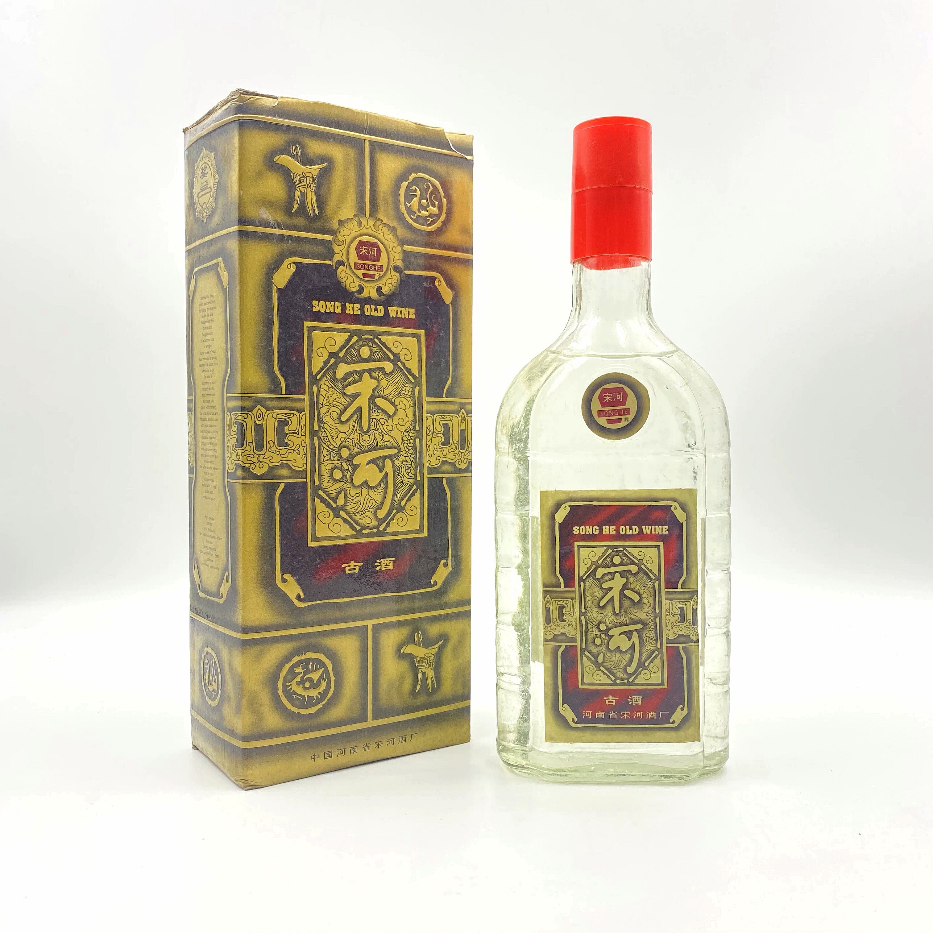 1997年52度宋河古酒500ml*1瓶浓香型白酒 纯粮酿造 过节送礼佳品