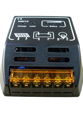 跨境热卖12V/24V自适应10A户用型太阳能控制器CMP12带电流保护