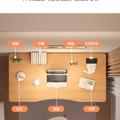 电桌台式家用书桌CNH脑女生室简卧易写字桌办公桌作出租屋小桌子