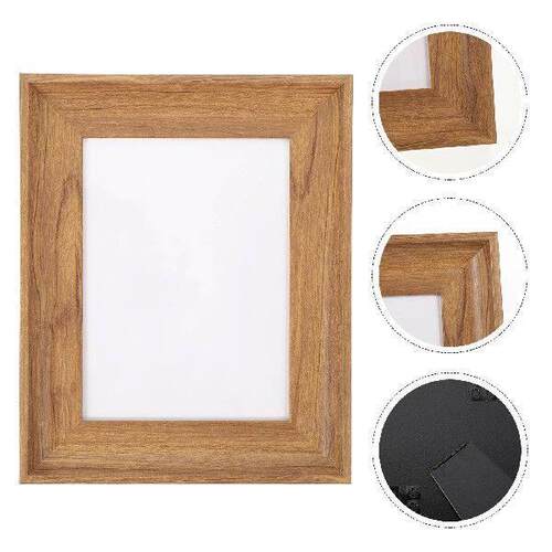Desktop Photo Frame Retro Vintage Picture Frames Wooden