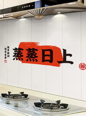 厨房防油贴纸乔迁之喜用品大全新居搬家2024新年布置龙年春节薇妍