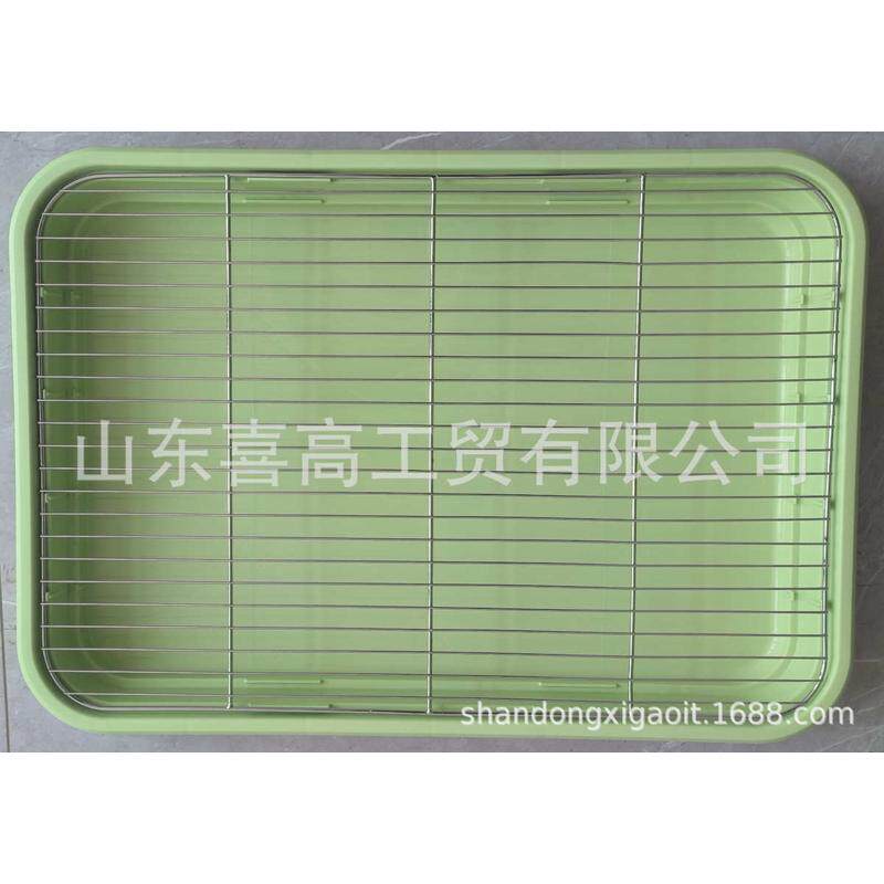 踩厕所盆踩不锈钢盆狗屎宠物防狗尿便盆砂屎墅防狗宠物狗爪网架