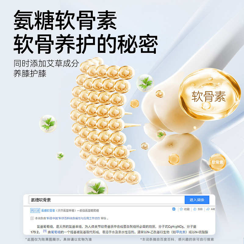 久木堂氨糖软骨素膝盖膏膝盖消痛膏半月板疼痛滑膜膏筋骨关节透骨