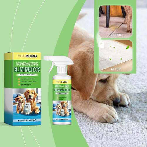 YEGBONG Pet Stain Remover for Cats and Dogs - Cleans Pet Sta