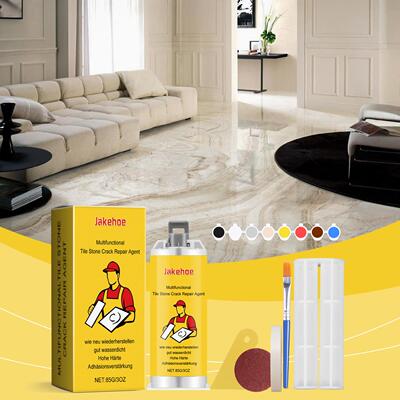 JAKEHOE Tile Crack Repair Adhesive for Fixing Cracks, Glaze,