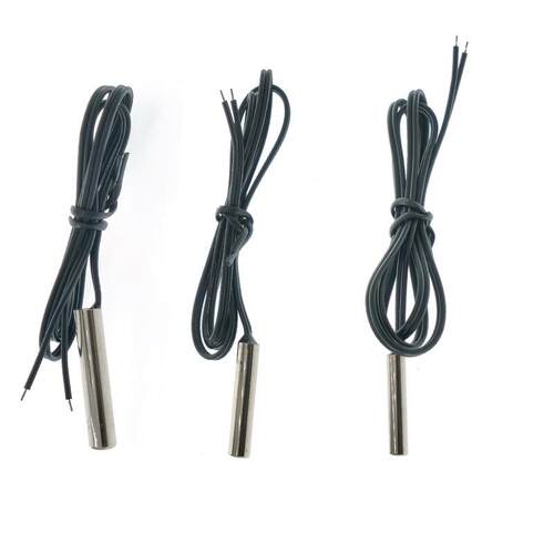 NTC热敏电阻10K圆柱3*8/3*15/3*20/4*20/5*25/6x30mm负温度传感器