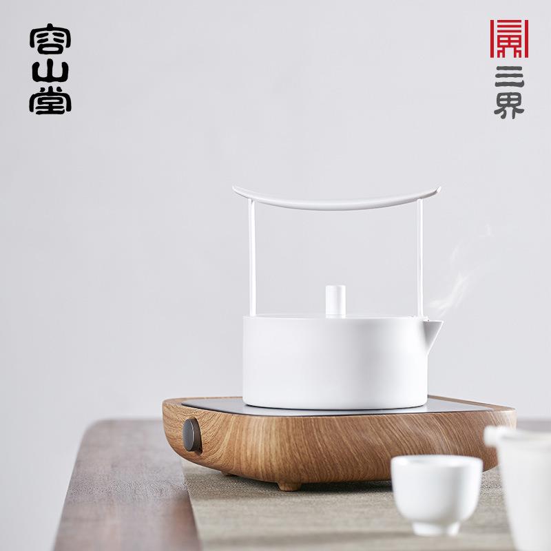 xyt三界电陶炉煮茶炉煮茶器小银壶铜壶铁壶陶瓷玻璃茶炉煮茶器