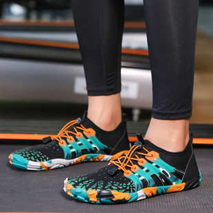 夏季 游泳涉水鞋 2024新款 户外徒步溯溪鞋 女 男沙滩鞋 潜水五指鞋