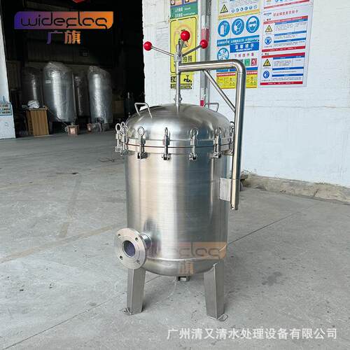 316不锈钢袋水式过泥滤器塔前置GQ-DL-23精密滤网沙分井水柴油过