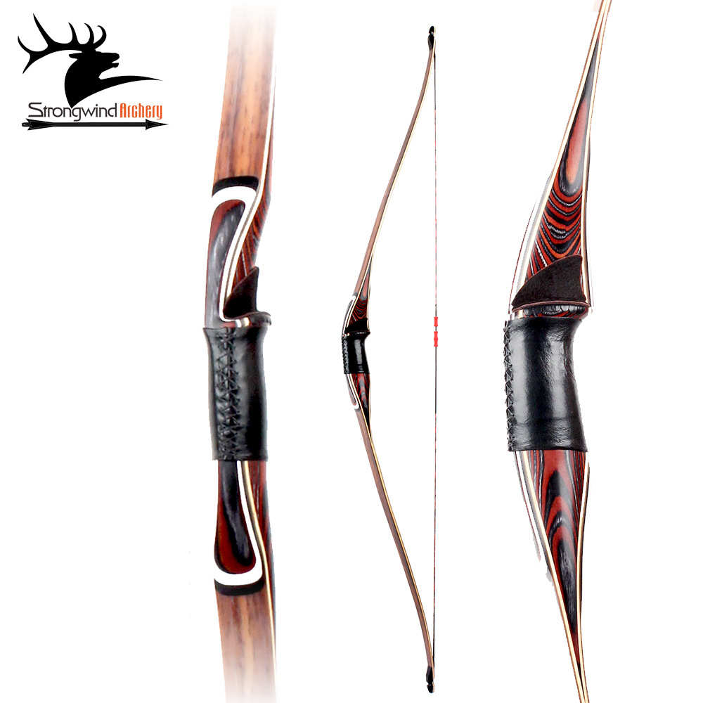 双节棍美式长弓60英寸美猎弓右手弓20-55磅可选双截棍反曲弓