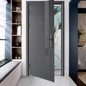 钢质门出租房门小尺寸防盗门定制工程门进户门入户门铁门单门子母