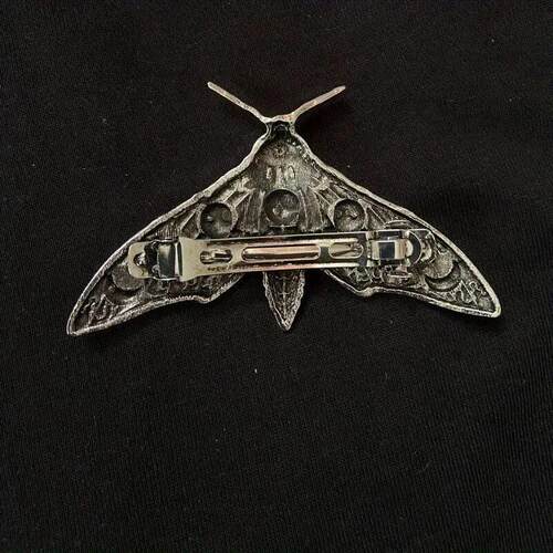 Moth Decor Hair Clip Vintage Gothic Hair Pin Hair Accessorie