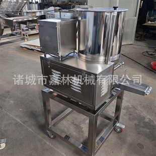 型饼成设备 鱼饼虾饼成型 鲜虾肉 小型肉饼成机汉堡肉饼成型机JBK