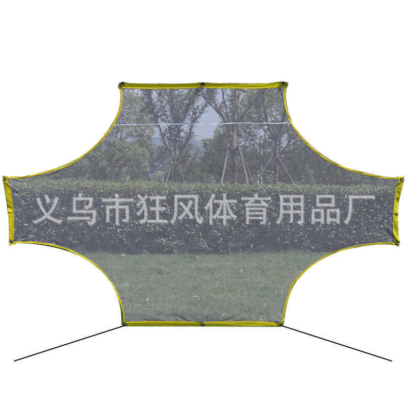 目标布5人制7人制11人制足球反弹布足球辅助训练射门网足球门学生