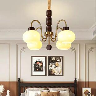 复古书房主卧餐卧 1188柿主灯美式 法式 古客子厅吊灯设厅计师中风W