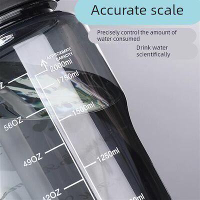 1000ML Tritan Outdoor water bottle Sports cup Gym shake cup