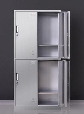 不锈储钢更衣柜员衣柜物柜洁净车工间换CR-GYG-0防潮防锈04多3门