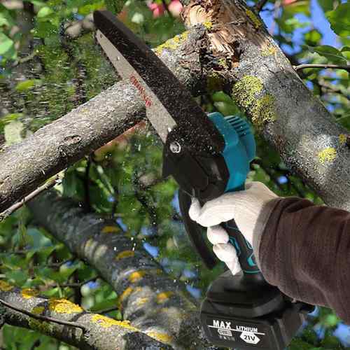 电动高枝锯跨剪境可剪拆卸高枝51760无线外园艺修锯充电户式果园