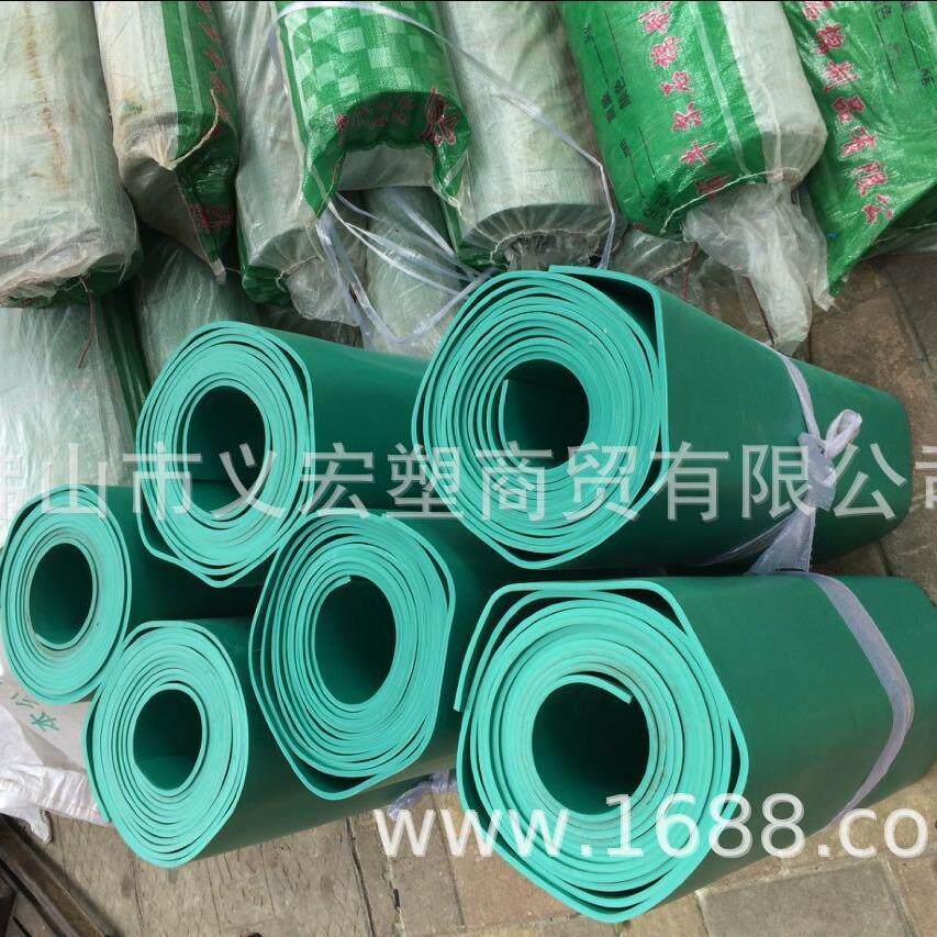 版画PVC胶板 版画雕刻绿色软胶板 工作台耐磨胶垫 绿色pvc软胶板