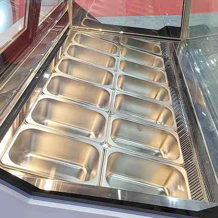 大台式展示柜冰激凌助柜淋冰柜冰箱台式冰淋LEO柜冰淇冰淇淋自冷