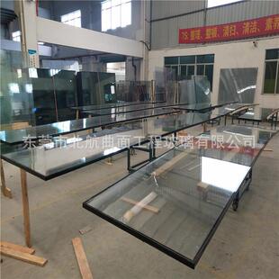 钢化中空玻璃10+12A+10LOW-E5米超大超长商场幕墙玻璃加工