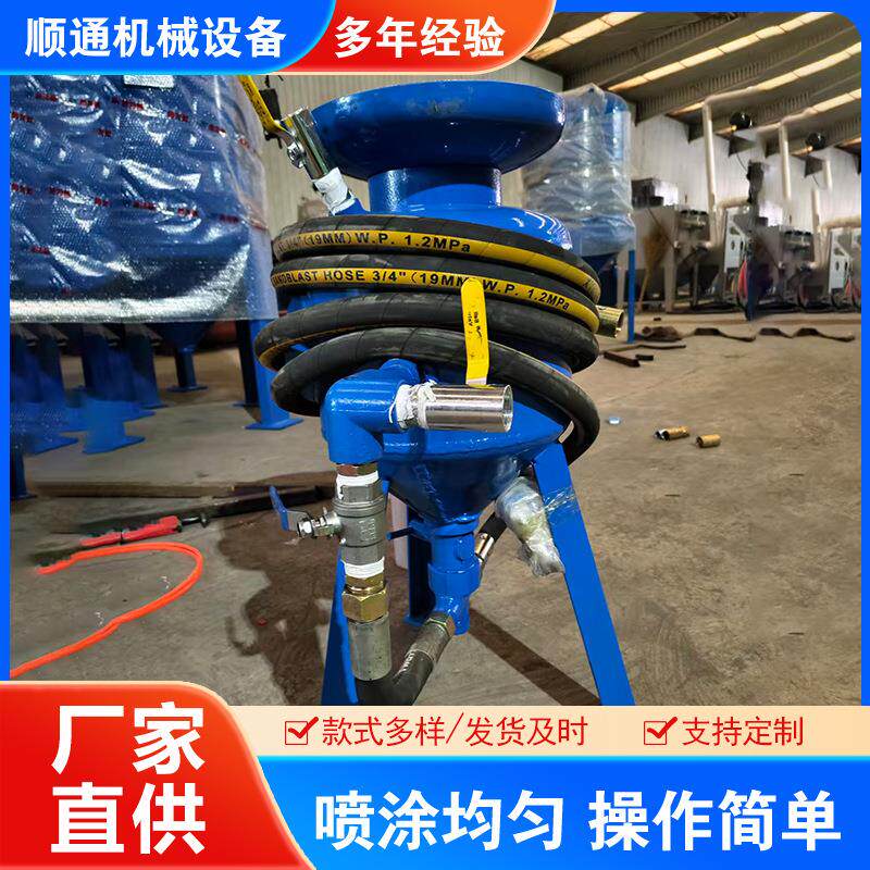 小型便携式除锈喷砂罐移动式除锈抛光喷砂机手持式高压喷砂机