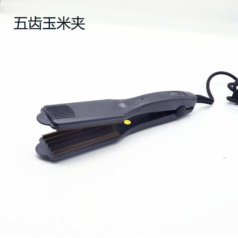 源头厂家专业直发器发廊专用玉米夹不伤发烫蓬松夹板影楼拉直发夹