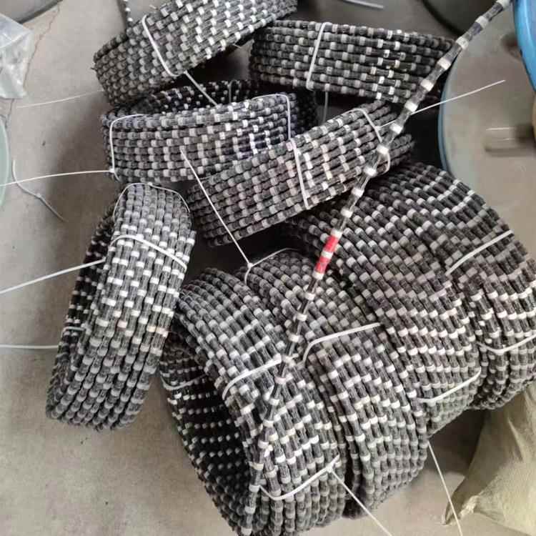 绳锯机切水泥绳子大理石混凝土金属切割绳切割机带金刚石串珠绳