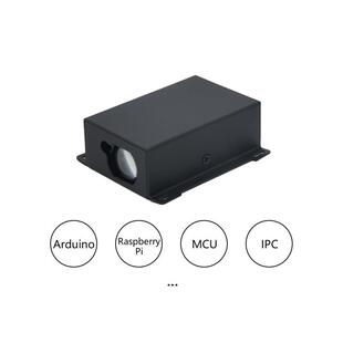 B91精准测距传感器IP54激光测距仪工业100米UART激光防撞传感器