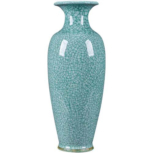 景德镇仿古钧瓷落地大花瓶陶客厅品插花瓷瓷中式F96MH777器家居装