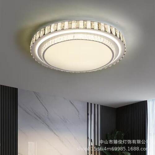 2025新款客厅大圆现代简约11.2米大圆形led吸顶灯超亮卧室餐厅
