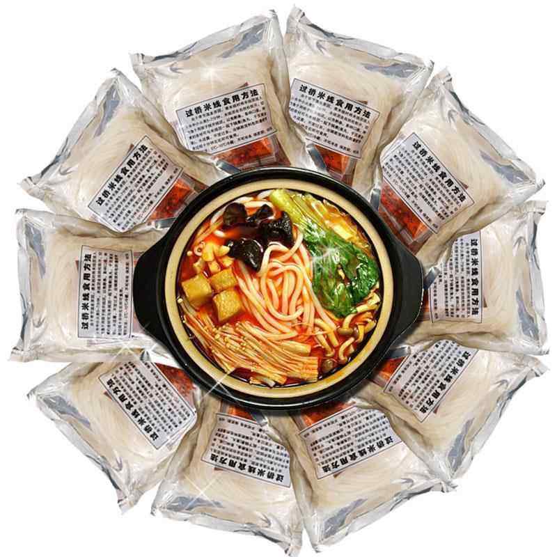 三包料 东北砂锅过桥粗米线 线 云南正宗调料真空袋装包邮450克,粮油调味/速食/干货/烘焙,方便米线/米粉,淘宝优惠券,粉丝福利购,淘宝优惠卷