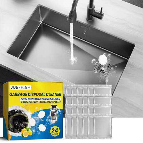 Jue-Fish Sink Cleaning Tablets - Kitchen Sink Stain and Grea