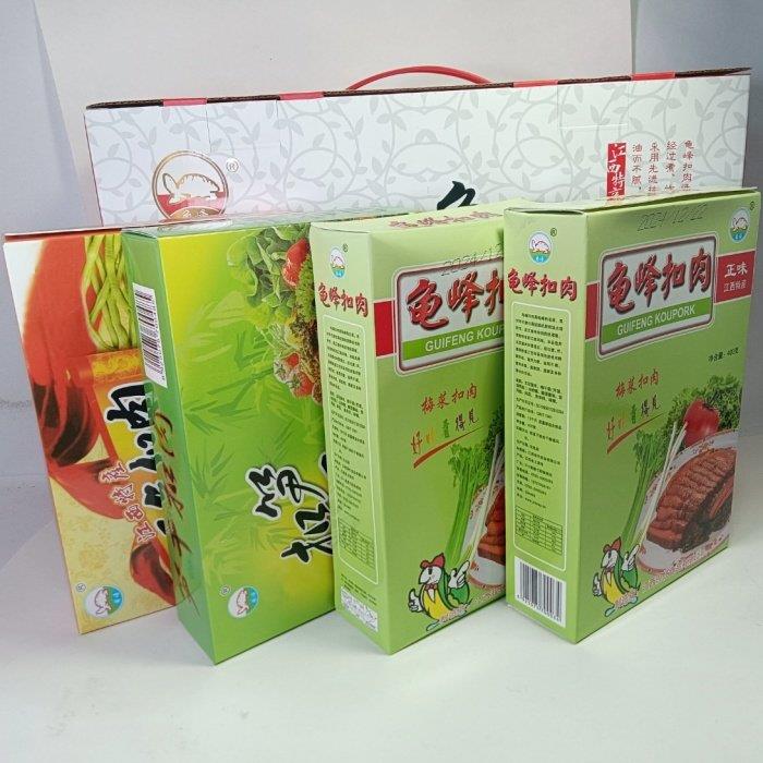 江西上饶特产弋阳梅菜龟峰山笋扣肉400克*4合组合装下饭菜包邮