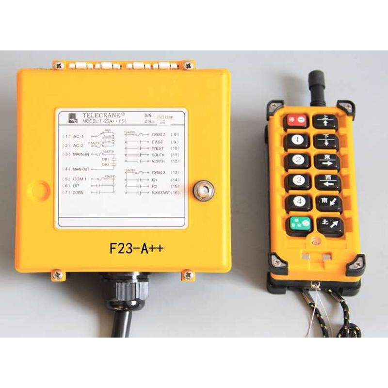 TELECRANE行车天车航吊吊车电动葫芦F23-A++ S双速工业无线遥控器