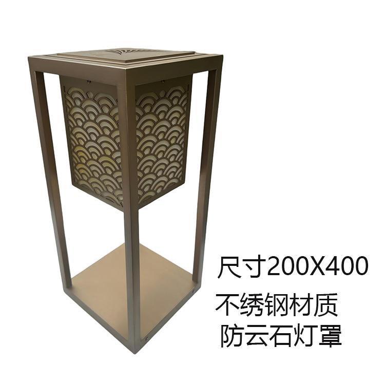 不绣钢电镀拉丝LED防铜柱头灯防云石柱头灯景观灯庭院灯花园