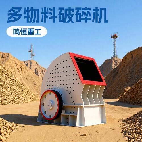 重锤式破碎机机械鹅卵石煤矸石研磨设备建筑垃圾粉碎机