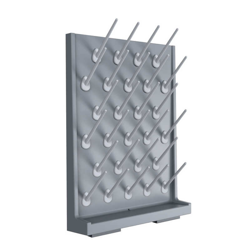 实验室烧杯滴水架子沥水台玻璃器皿试管清洗晾晒工作台试验置物架