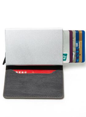 highquality Business Bank Credit Card Holder Men Wallet Coin
