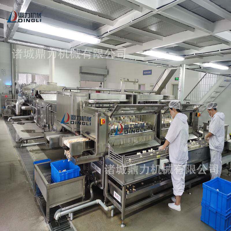 诸城鸡蛋蒸煮剥壳设备鸡蛋剥壳机剥白蛋设备价格鸡蛋剥壳厂家