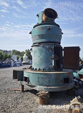 二手4128改进型雷蒙磨粉机 双90KW电机 时产8吨 矿业建材设备​