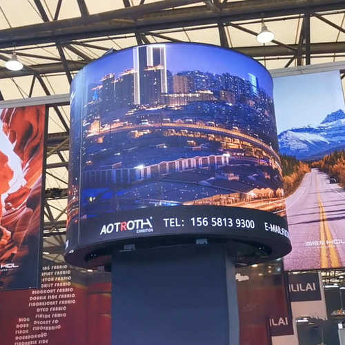 厂家可制作led动态演示灯箱 展会可编程动感广告展示灯箱炫彩