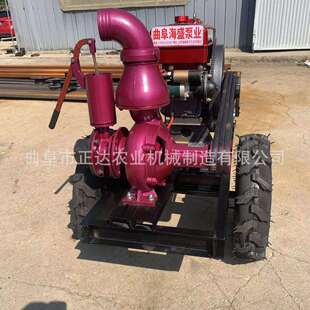 12马力拖车款 4寸抽水泵农田浇灌4寸离心泵直销多种规格